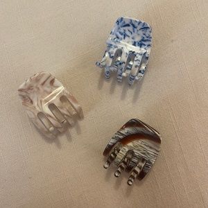 Machete small hair clips